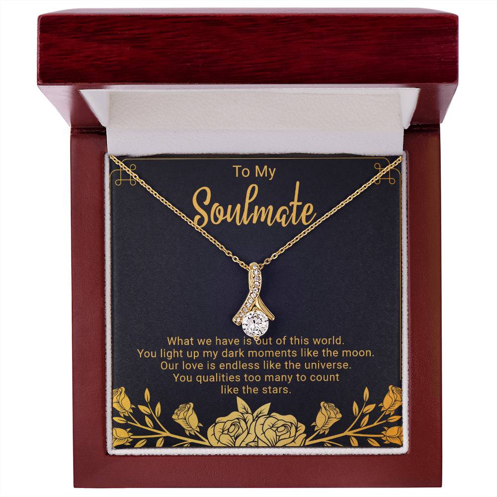 To My Soulmate - Alluring Beauty Necklace