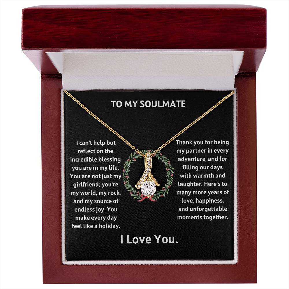 Soulmate Christmas Necklace