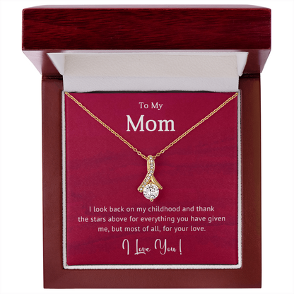 Thank You Mom Alluring Beauty Necklace