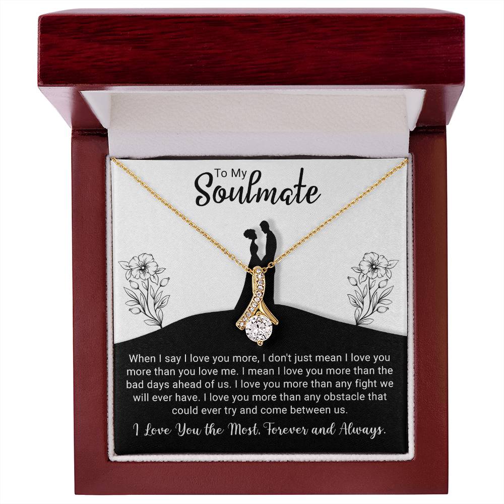 To My Soulmate - Alluring Beauty Necklace