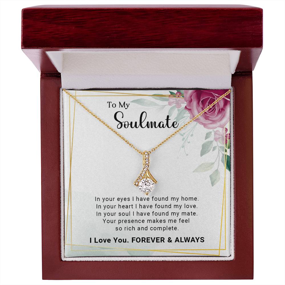 To My Soulmate - Alluring Beauty Necklace