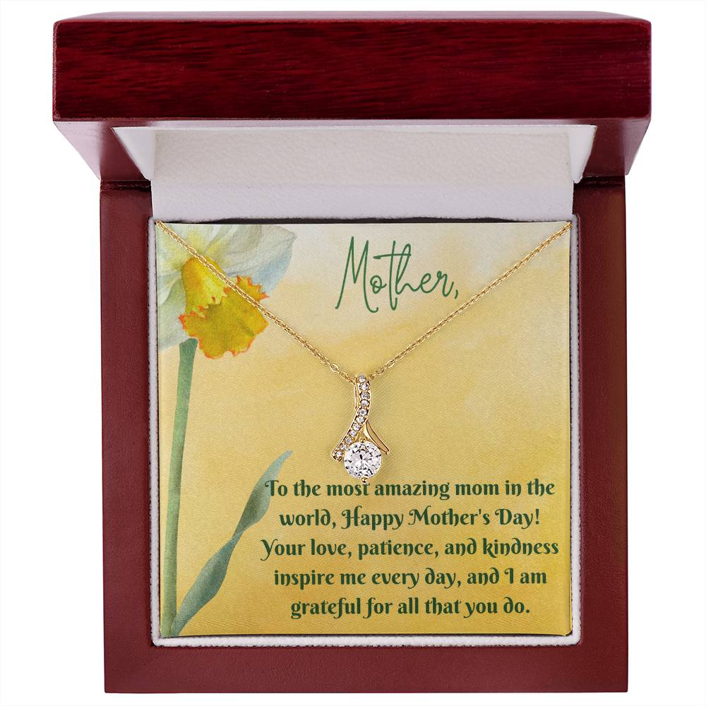 To the Most Amazing Mom Necklace