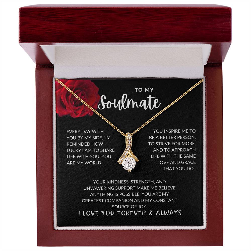 Rose Alluring Beauty Soulmate Necklace