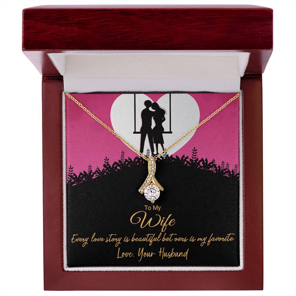 To My Wife - Alluring Beauty Necklace