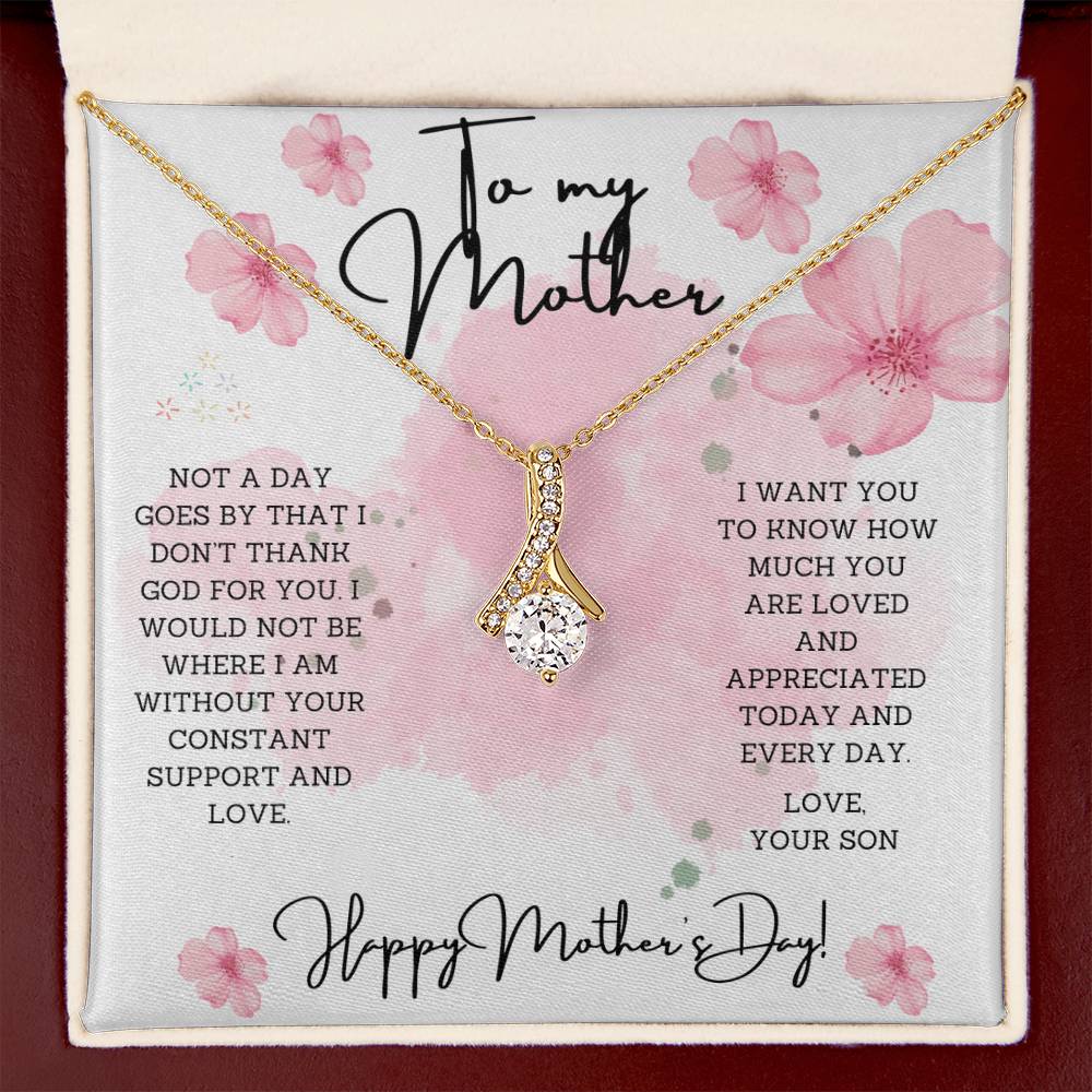 To Mother From Son Mother's Day Gift