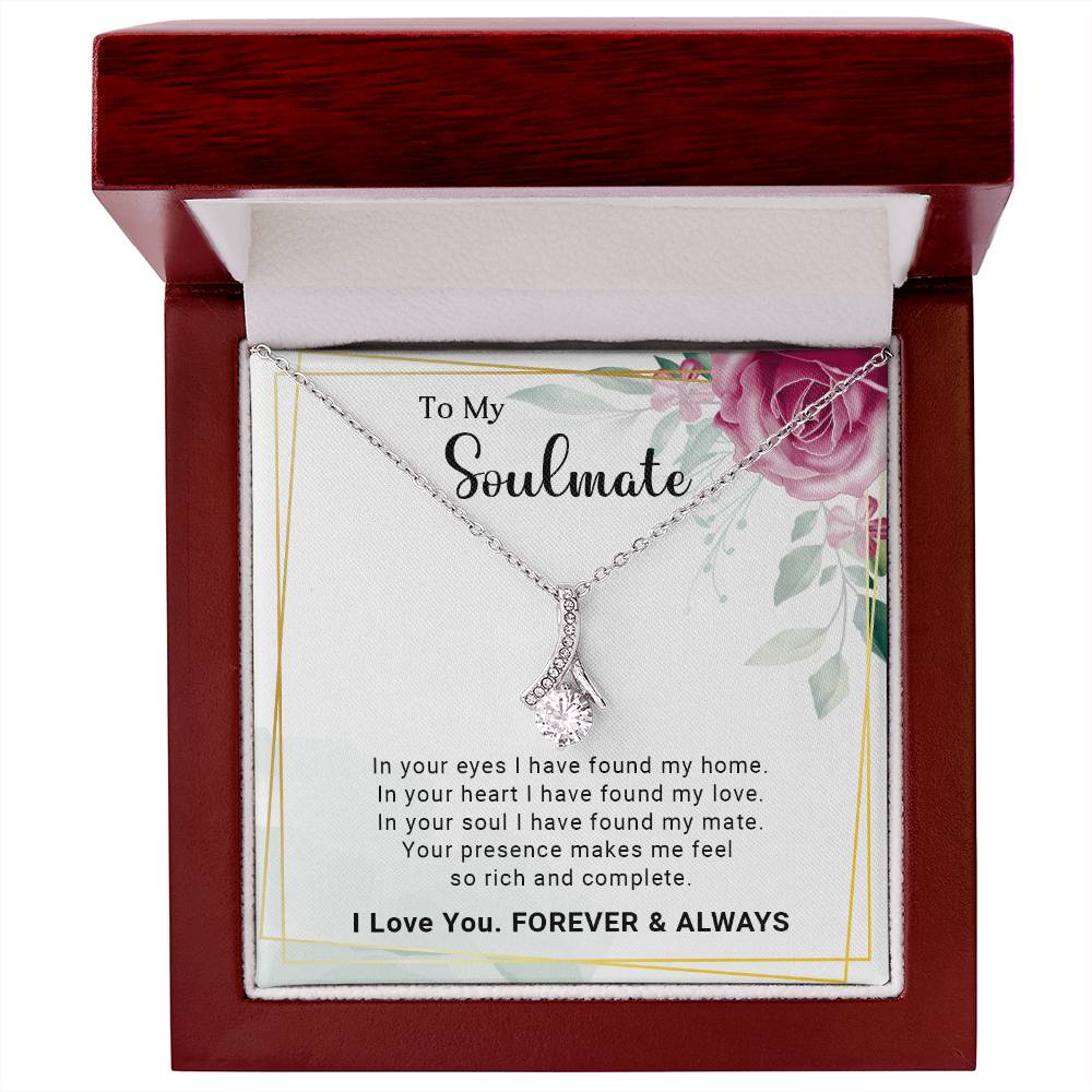 To My Soulmate - Alluring Beauty Necklace