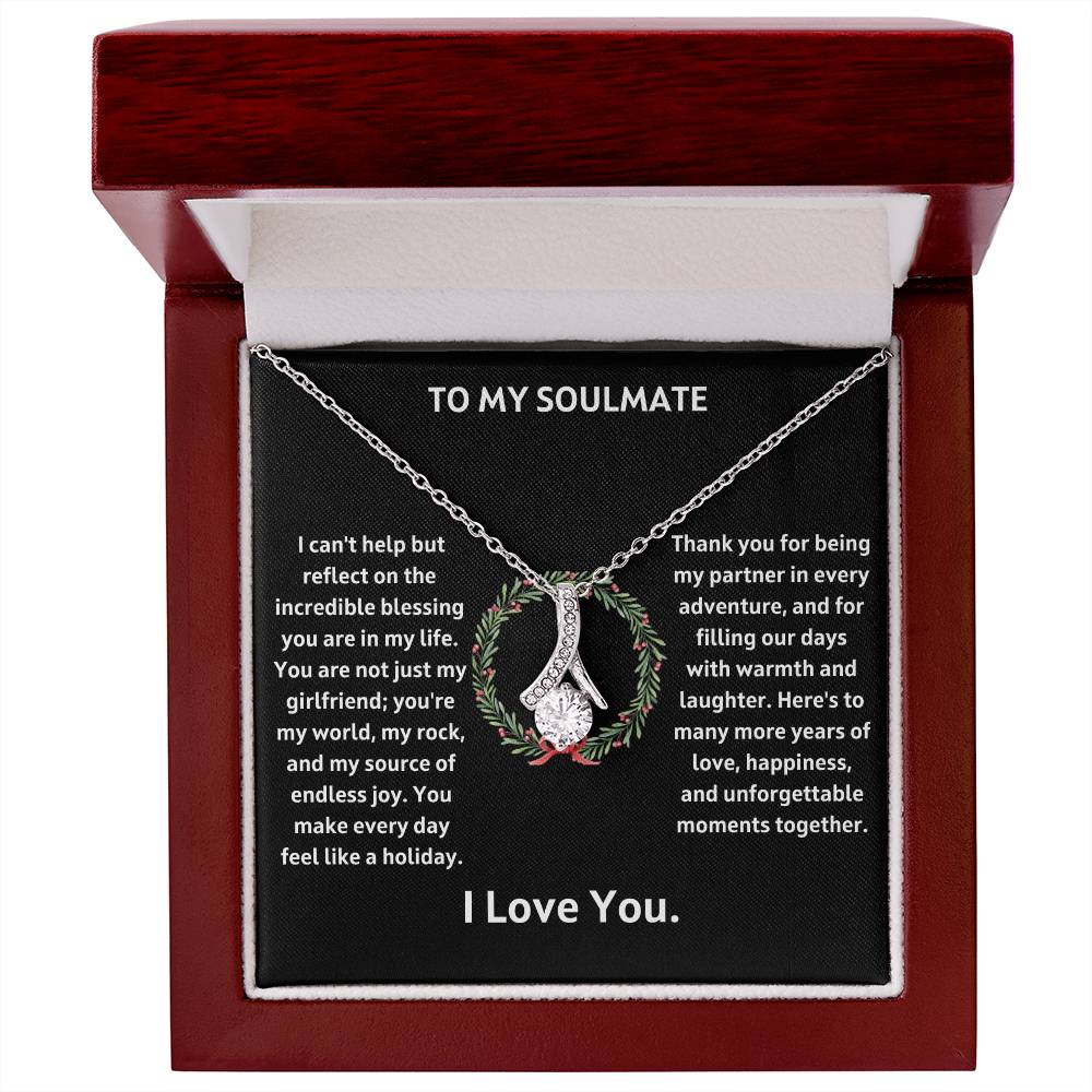 Soulmate Christmas Necklace