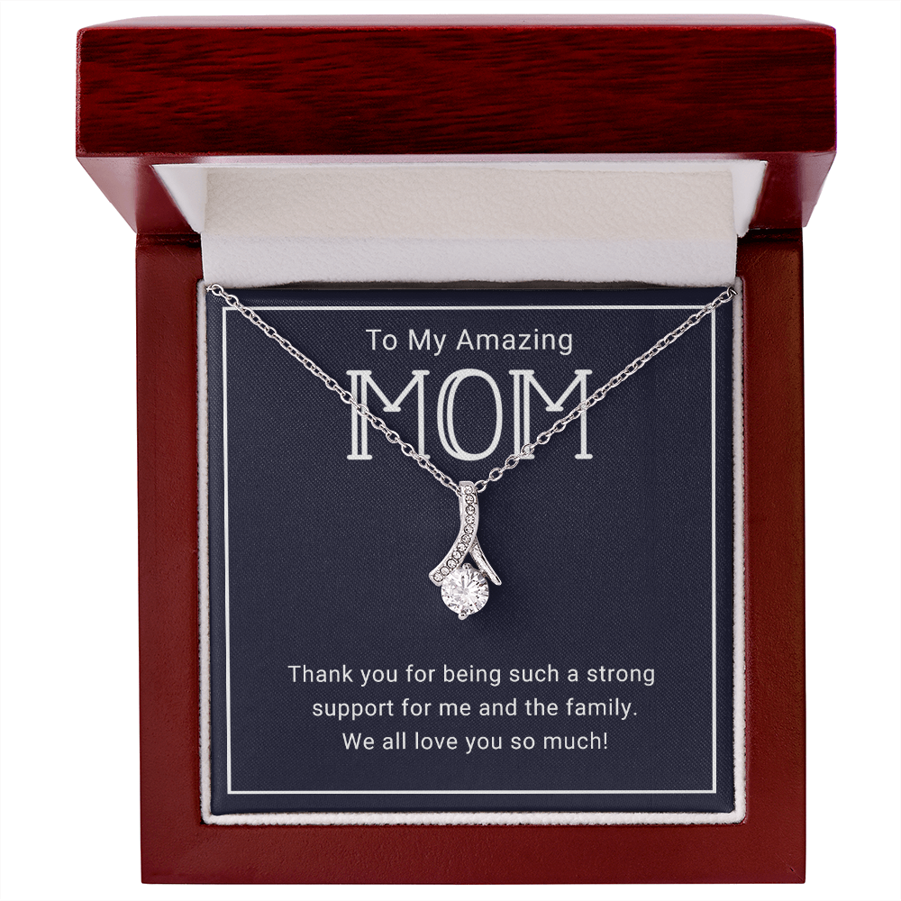 Stunning Alluring Beauty Pendant Necklace for Mom