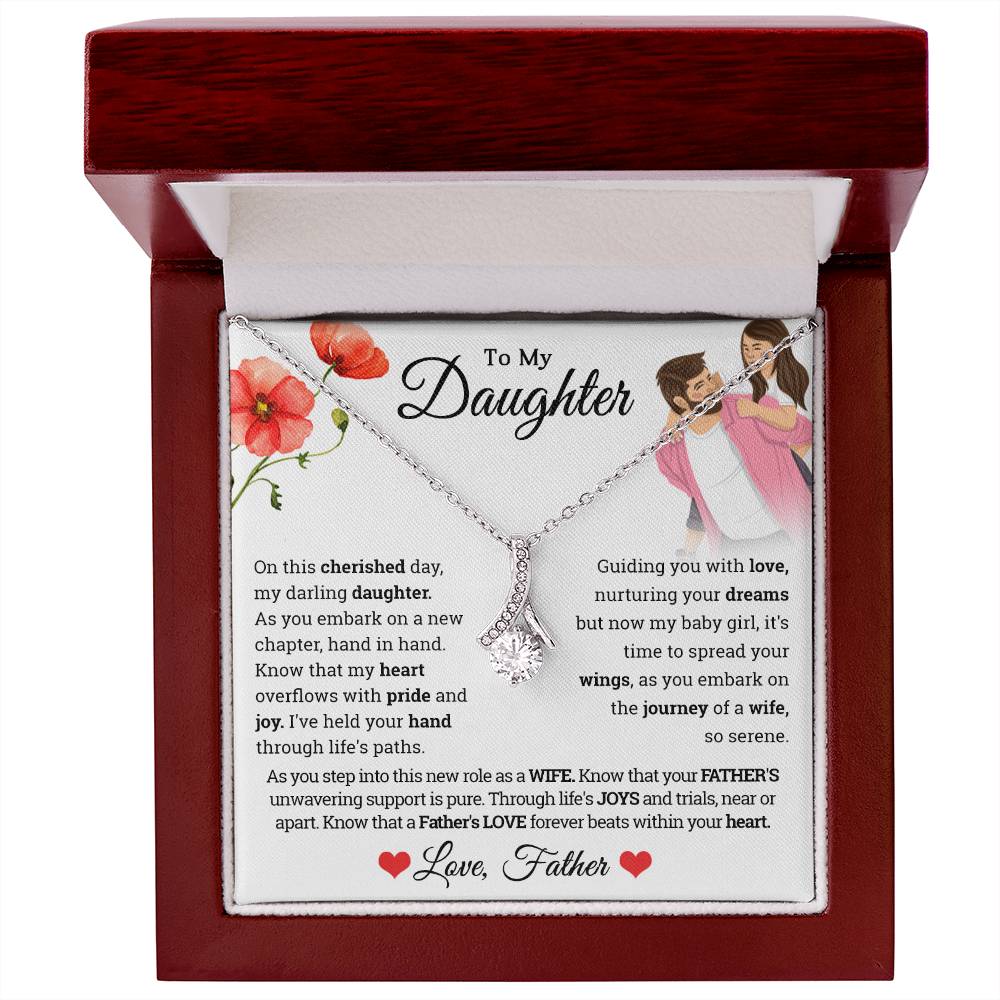 To My Daughter - Alluring Beauty Necklace