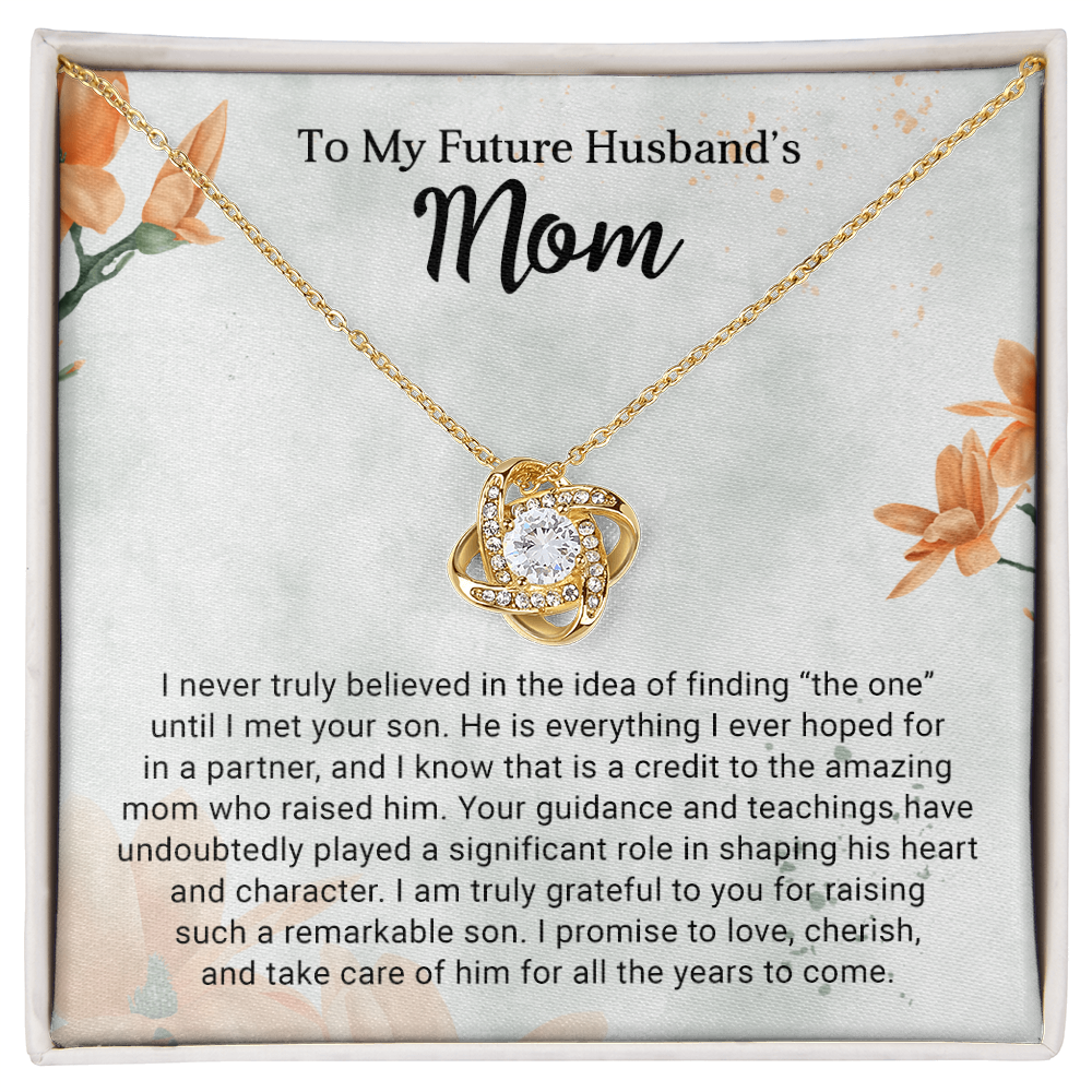Love Knot Necklace for Future Husband's Mom
