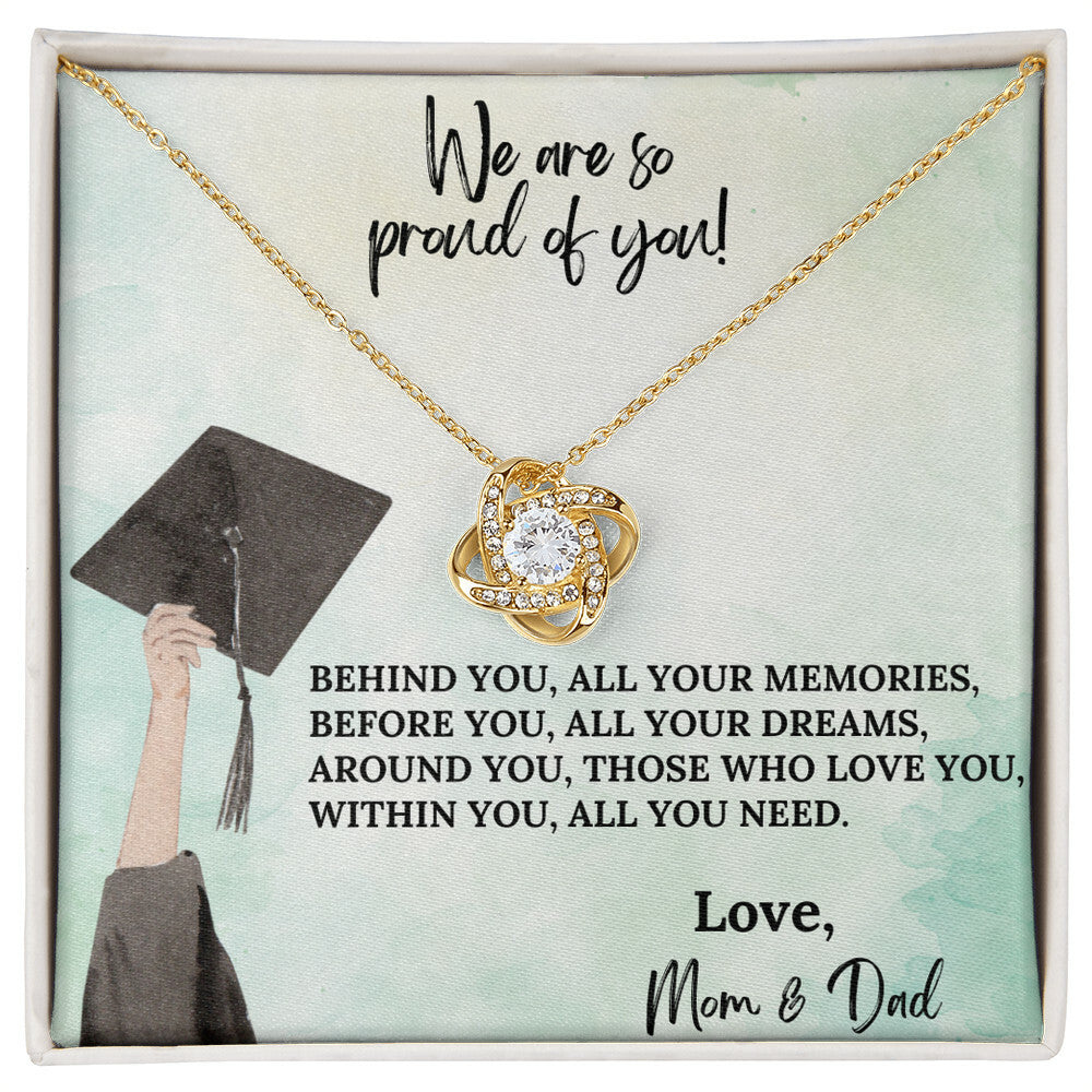 SO PROUD OF YOU DAUGHTER GRADUATION NECKLACE