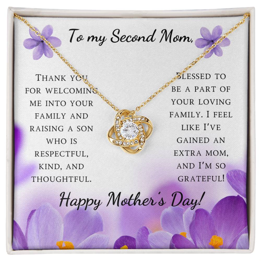 TO MY SECOND MOM LOVE NOT NECKLACE