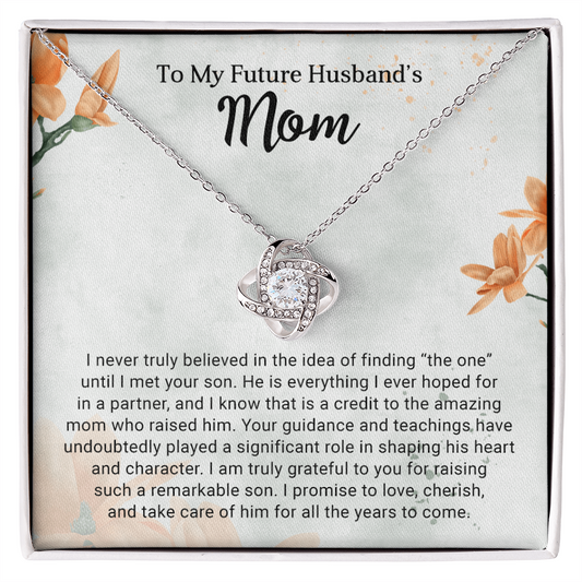 Love Knot Necklace for Future Husband's Mom