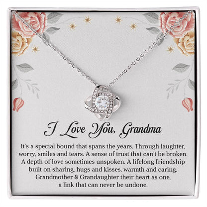 Love You Grandma Necklace