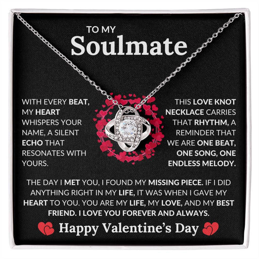 Heartfelt Soulmate Valentine's Day Necklace