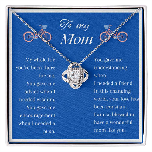 Love Knot Necklace for Mom