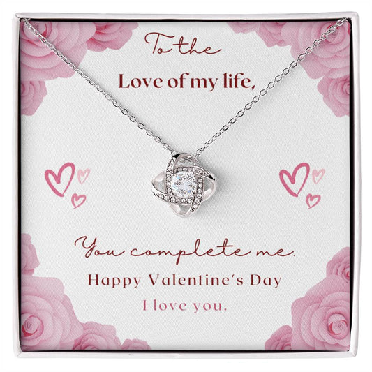 Love of my Life Valentine's Day Necklace