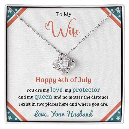 July 4th Wife Necklace