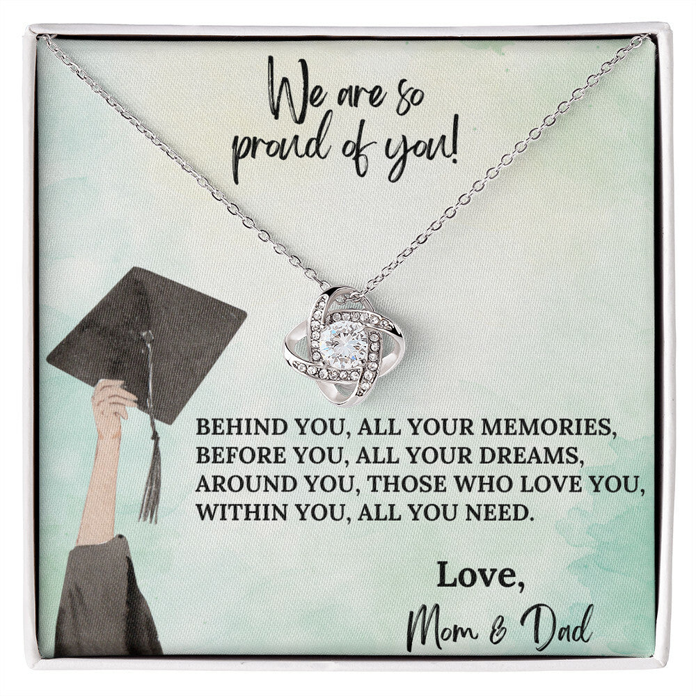 SO PROUD OF YOU DAUGHTER GRADUATION NECKLACE