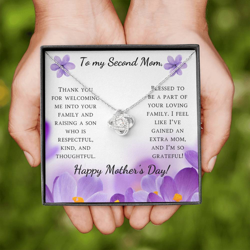 TO MY SECOND MOM LOVE NOT NECKLACE