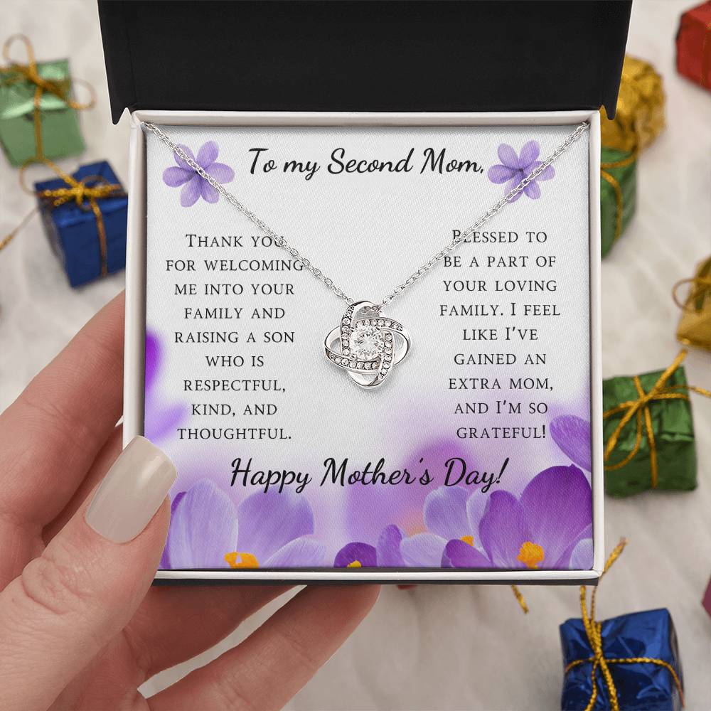 TO MY SECOND MOM LOVE NOT NECKLACE