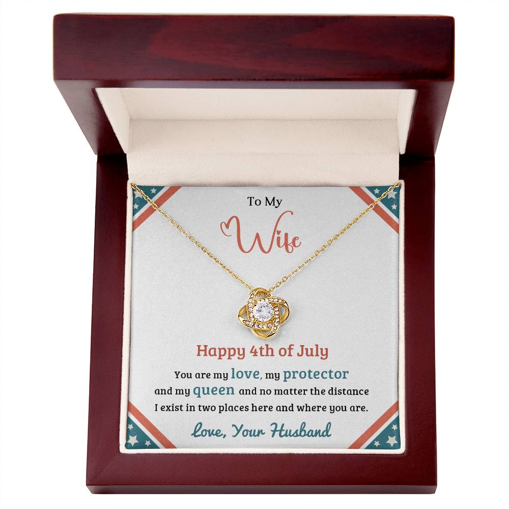 July 4th Wife Necklace