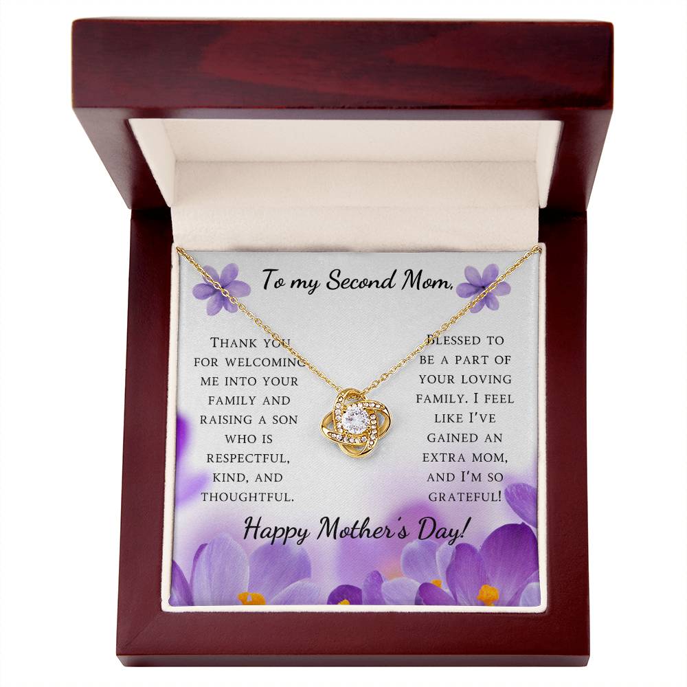 TO MY SECOND MOM LOVE NOT NECKLACE