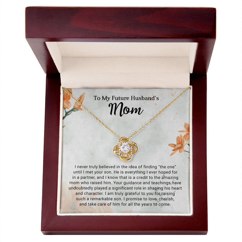 Love Knot Necklace for Future Husband's Mom