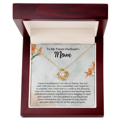 Love Knot Necklace for Future Husband's Mom