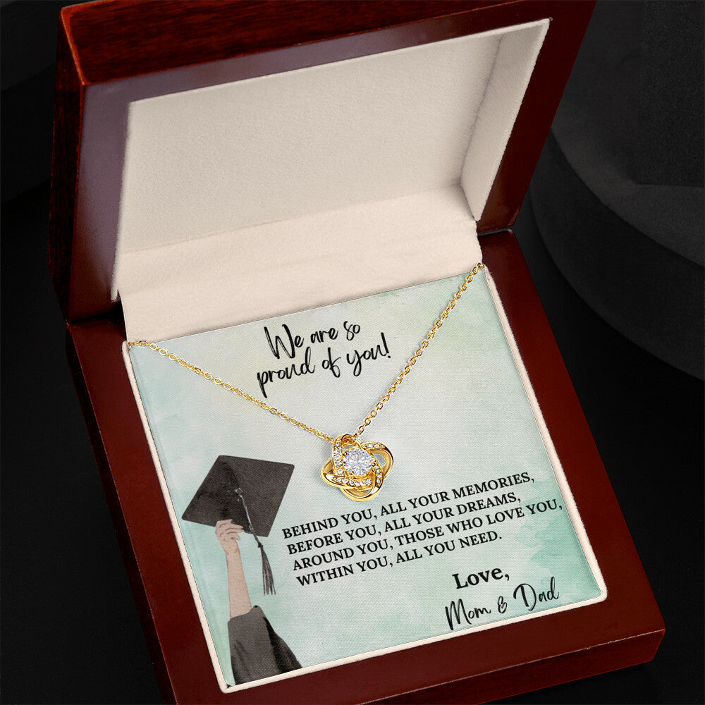 SO PROUD OF YOU DAUGHTER GRADUATION NECKLACE