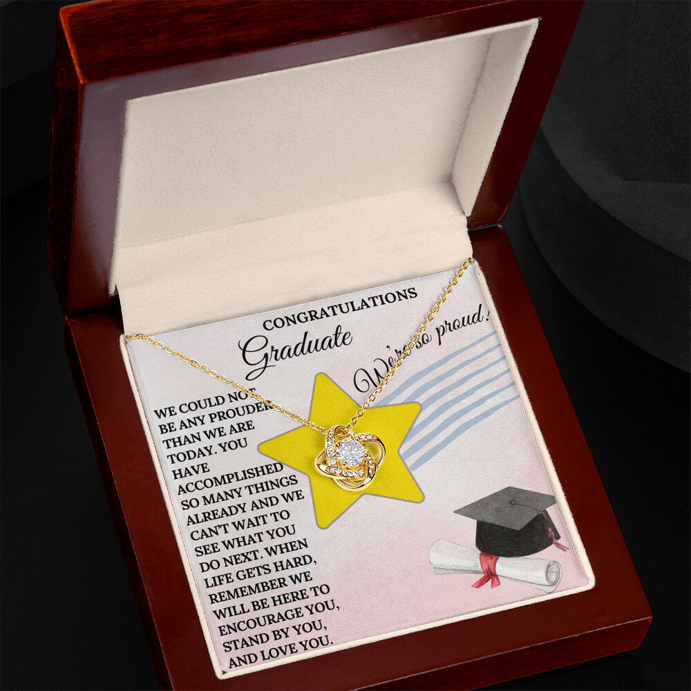 WE'RE SO PROUD GRADUATE NECKLACE