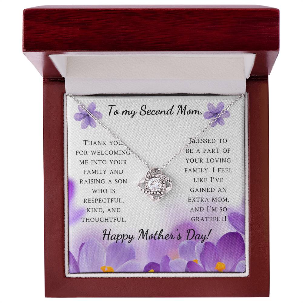 TO MY SECOND MOM LOVE NOT NECKLACE