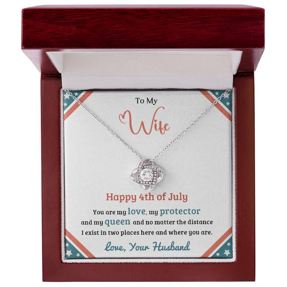 July 4th Wife Necklace