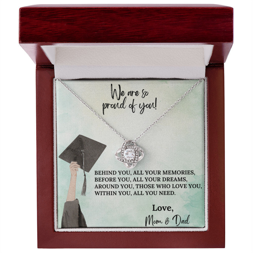 SO PROUD OF YOU DAUGHTER GRADUATION NECKLACE