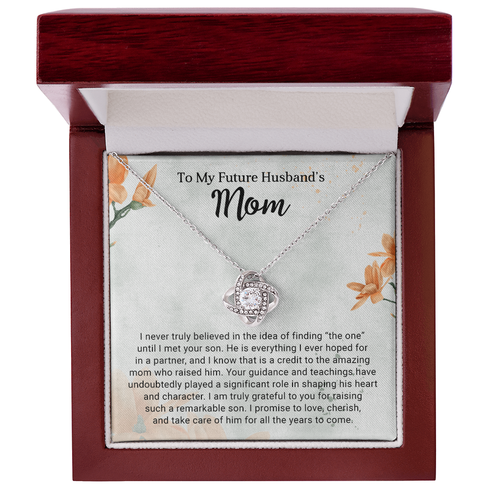 Love Knot Necklace for Future Husband's Mom