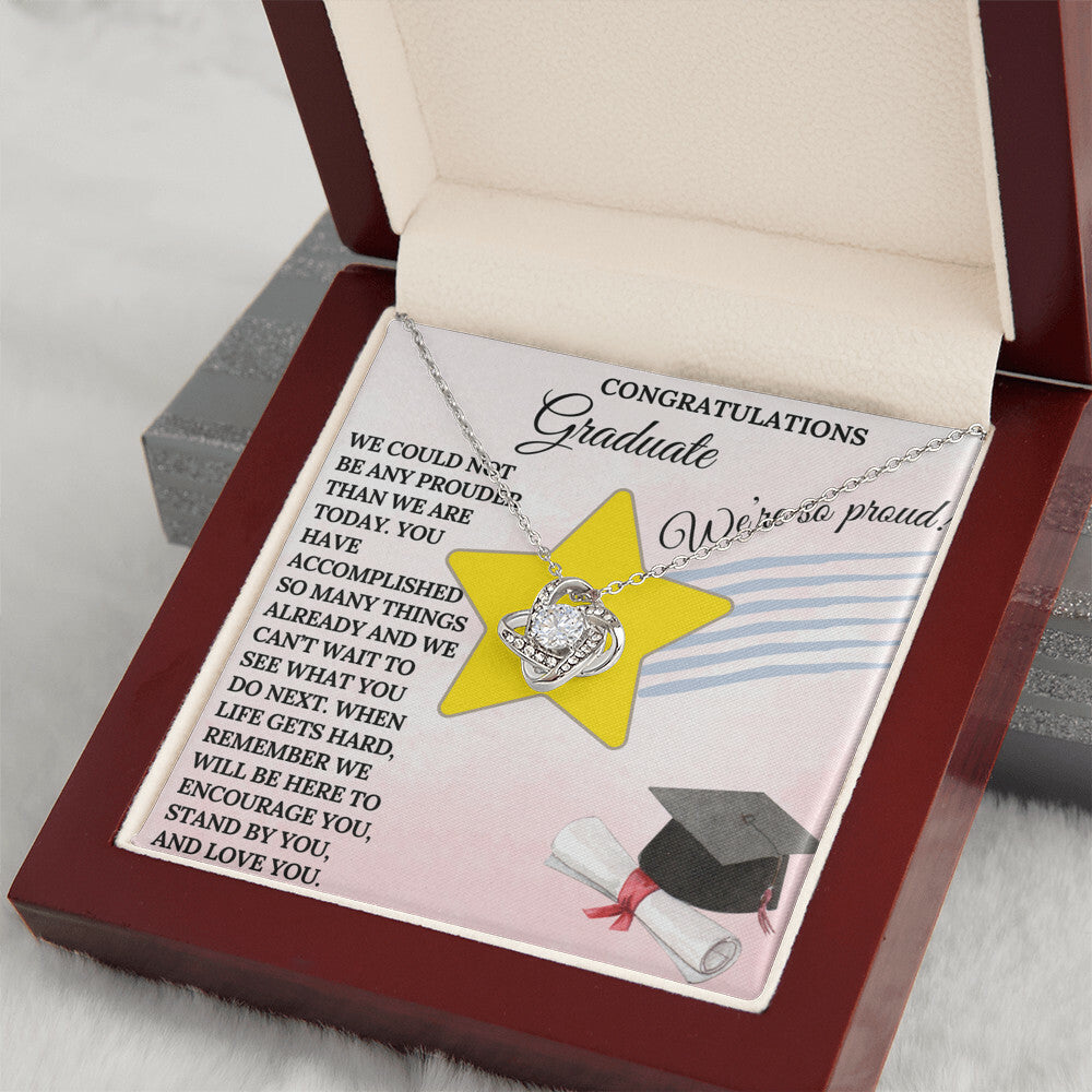 WE'RE SO PROUD GRADUATE NECKLACE