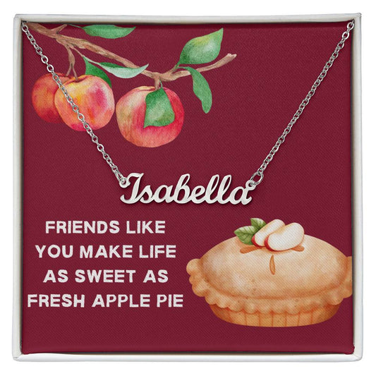 Sweet Friendship Name Necklace