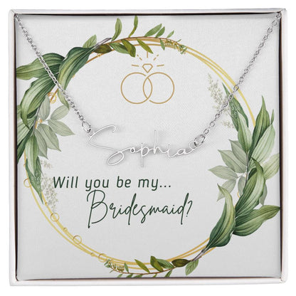 Wedding Party  Bridesmaid Proposal