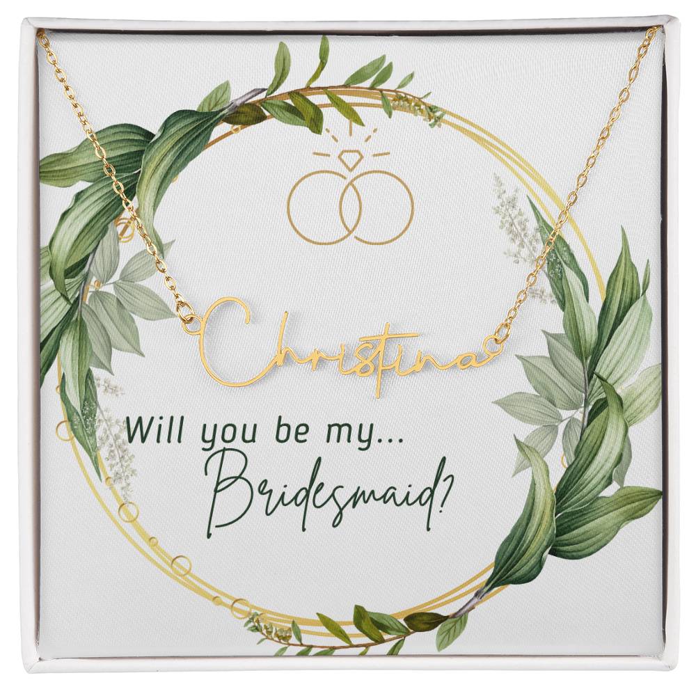 Wedding Party  Bridesmaid Proposal