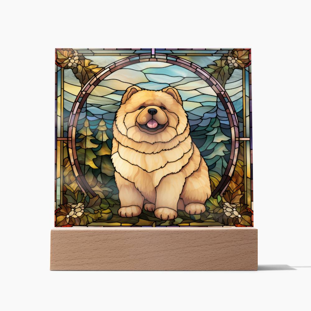 ChowChow Acrylic Plaque