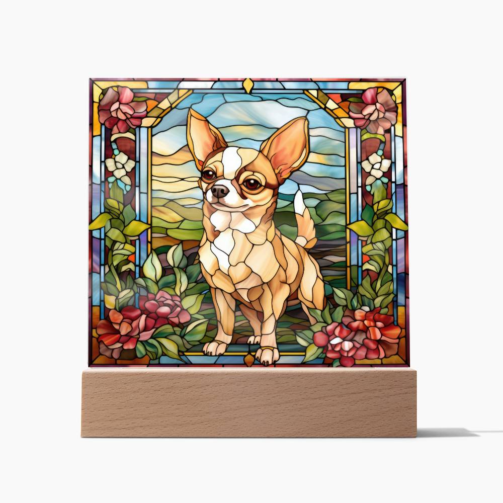 Chihuahua Dog Acrylic Plaque