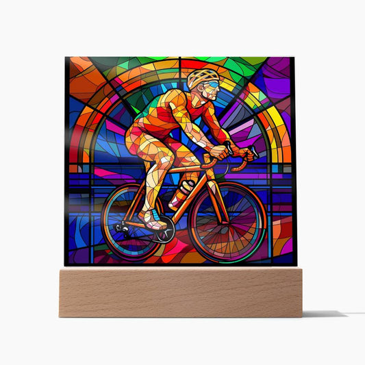 Bike Rider Plaque