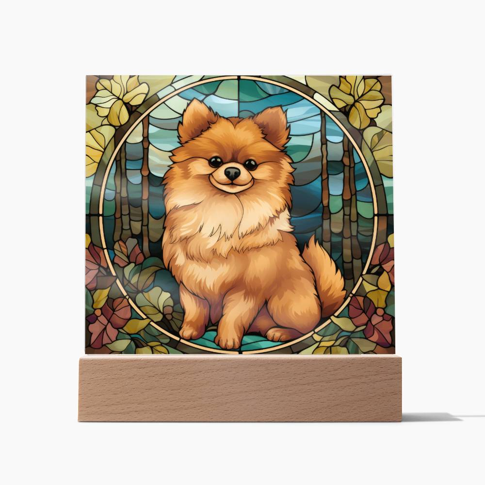 Untitled design (85)-min 2 Sublimation Stained Glass Square Acrylic Plaque