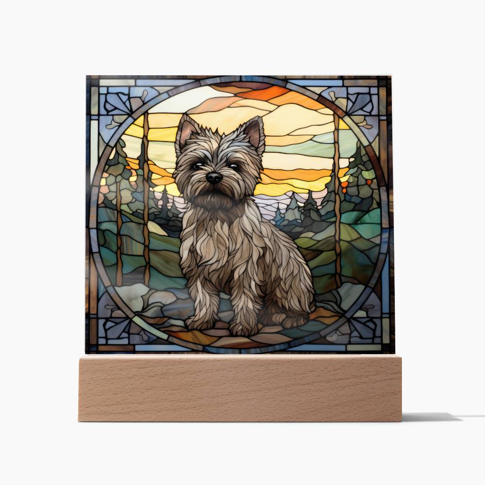 Cairn Terrier Acrylic Plaque