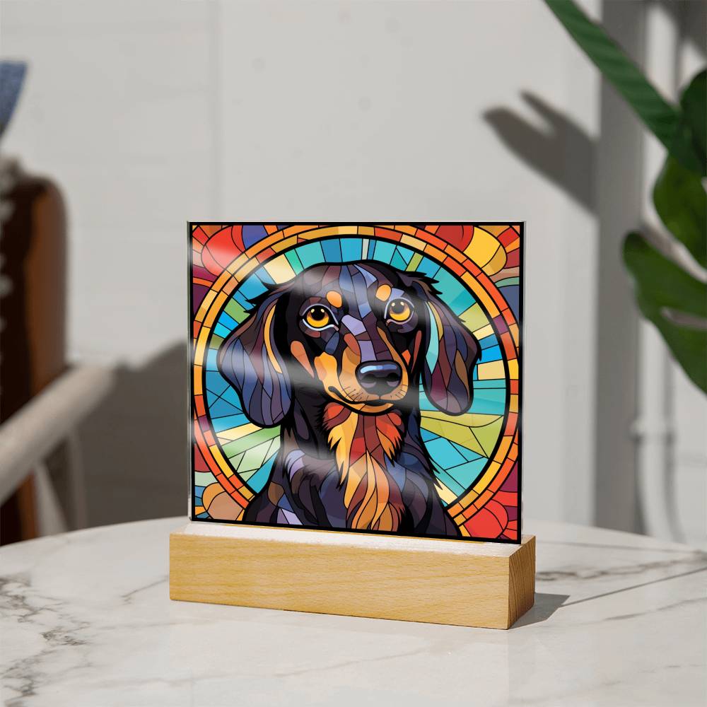 Dachshund Acrylic Plaque