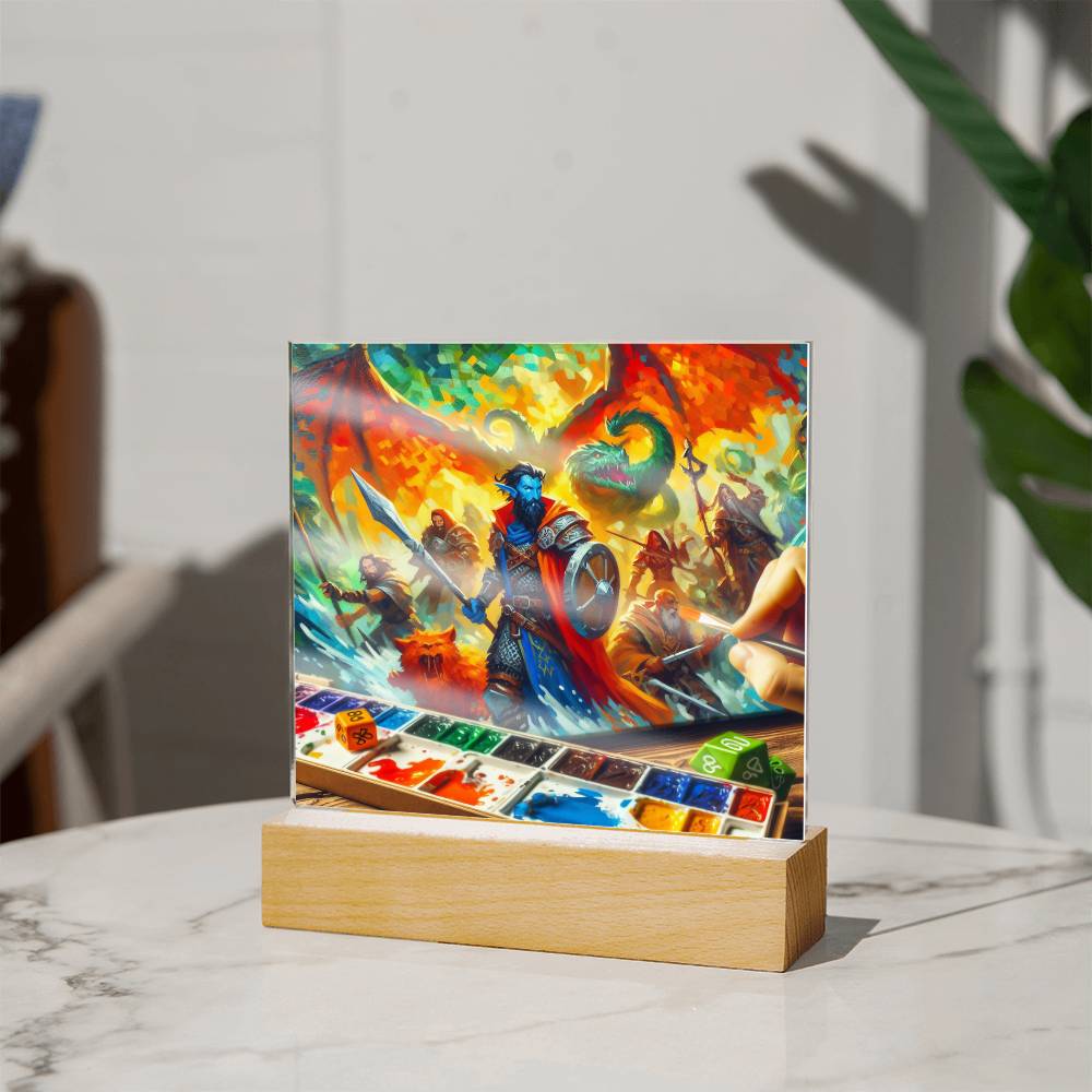 Dungeons Quest Acrylic Plaque