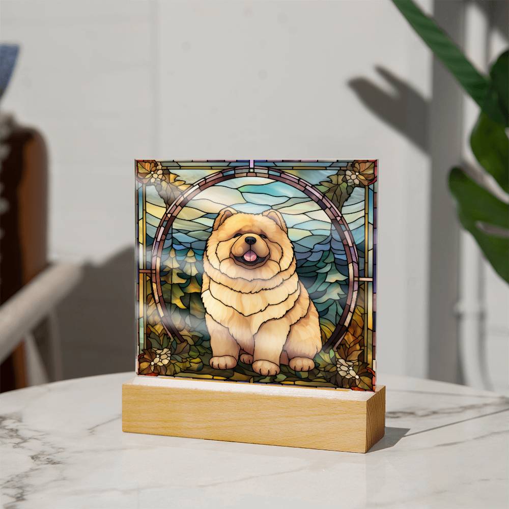 ChowChow Acrylic Plaque