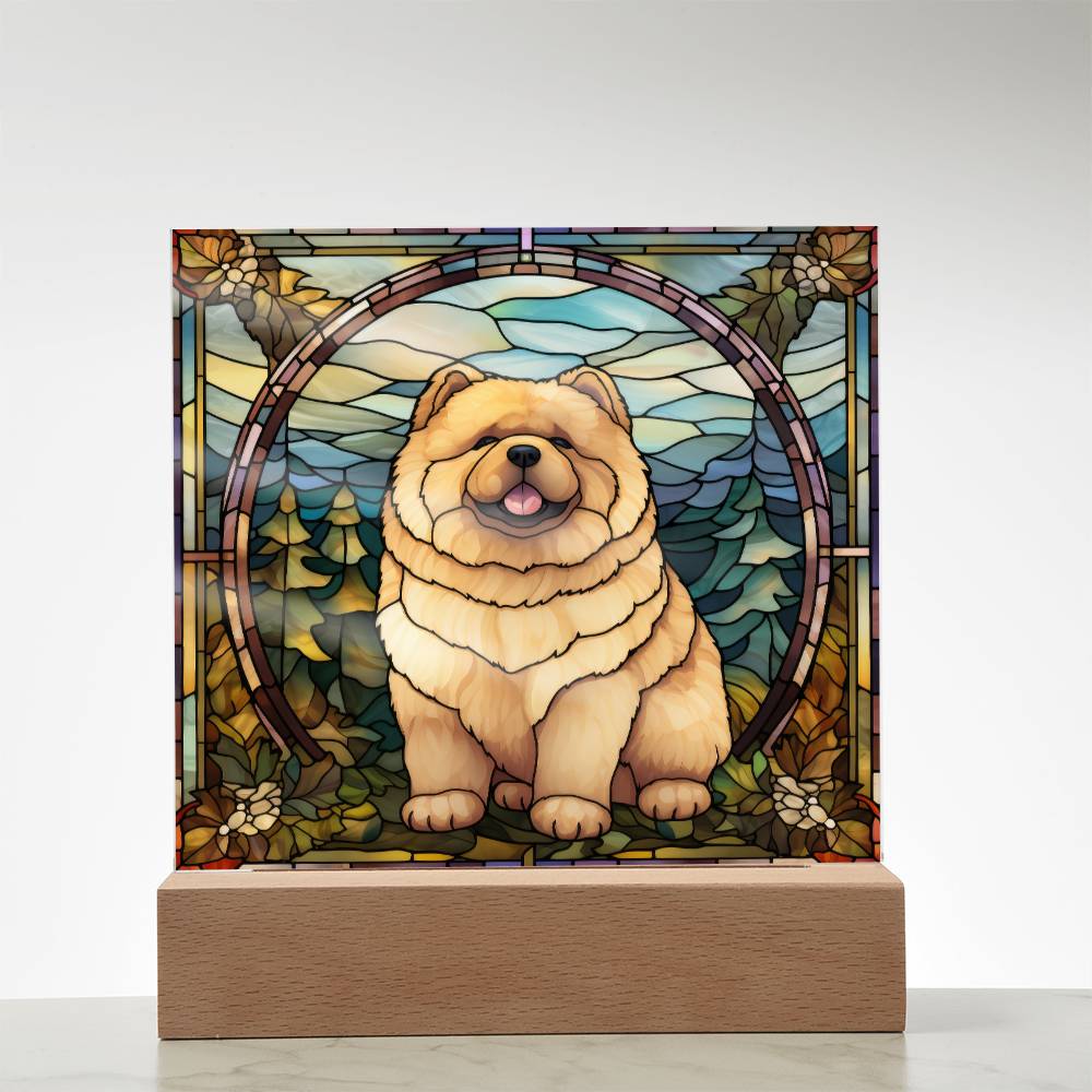 ChowChow Acrylic Plaque