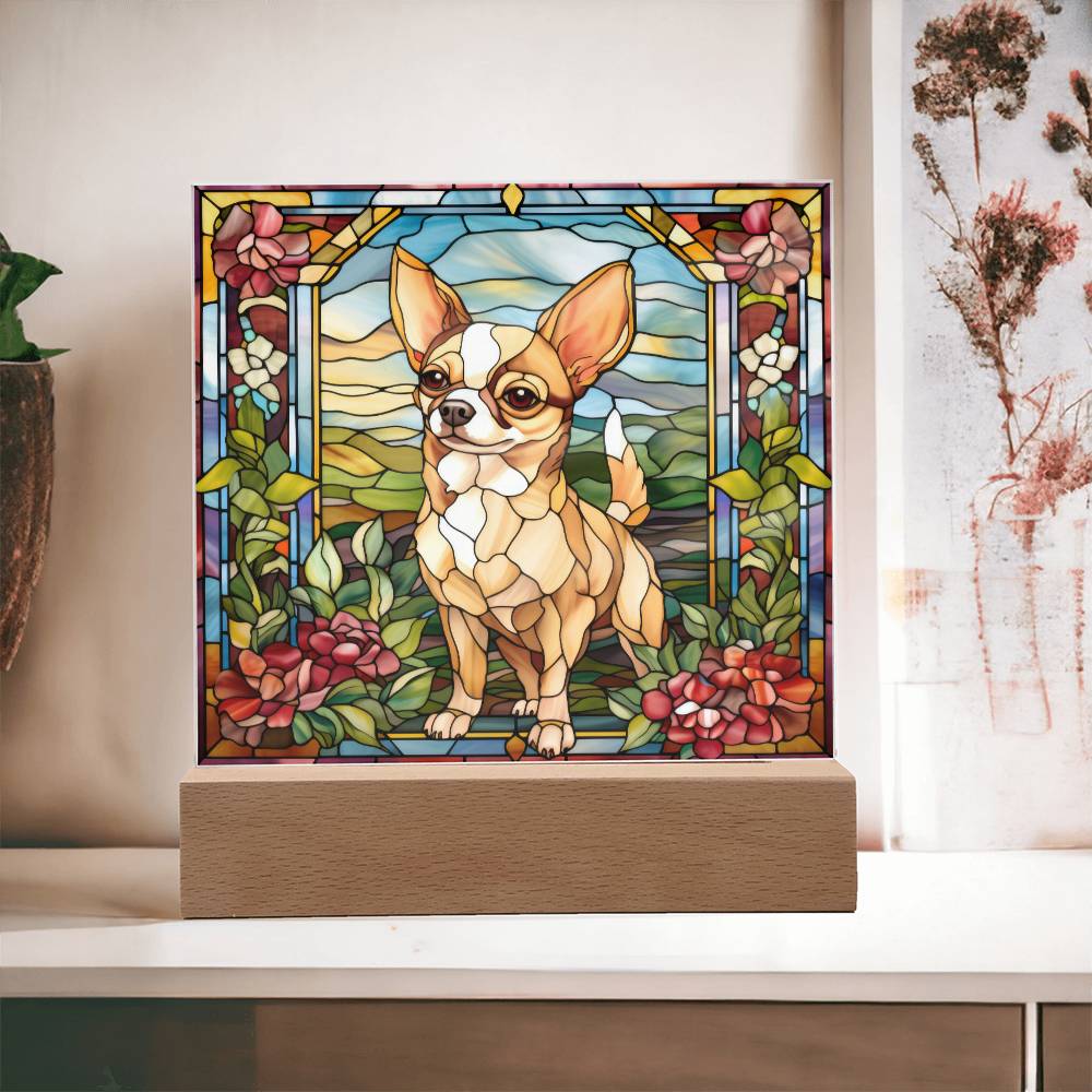 Chihuahua Dog Acrylic Plaque