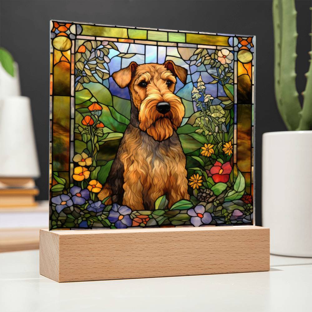 Airedale Terrier Dog Plaque